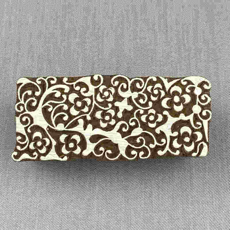 Trykblok Blomsterbed