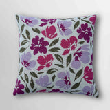 Baldyre puder - broderi med blomster