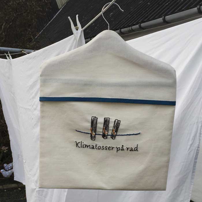 Klimatosser på rad - et broderikit