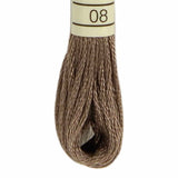 DMC moulinégarn - farvekort 8
