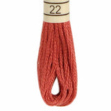 DMC moulinégarn - farvekort 7