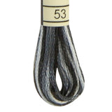 DMC moulinégarn - farvekort 9