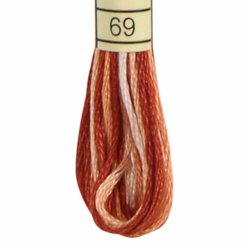 DMC moulinégarn - farvekort 9