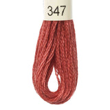 broderigarn rosa farve