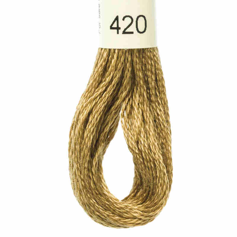 broderigarn i bomuld