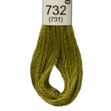 DMC moulinégarn - farvekort 5