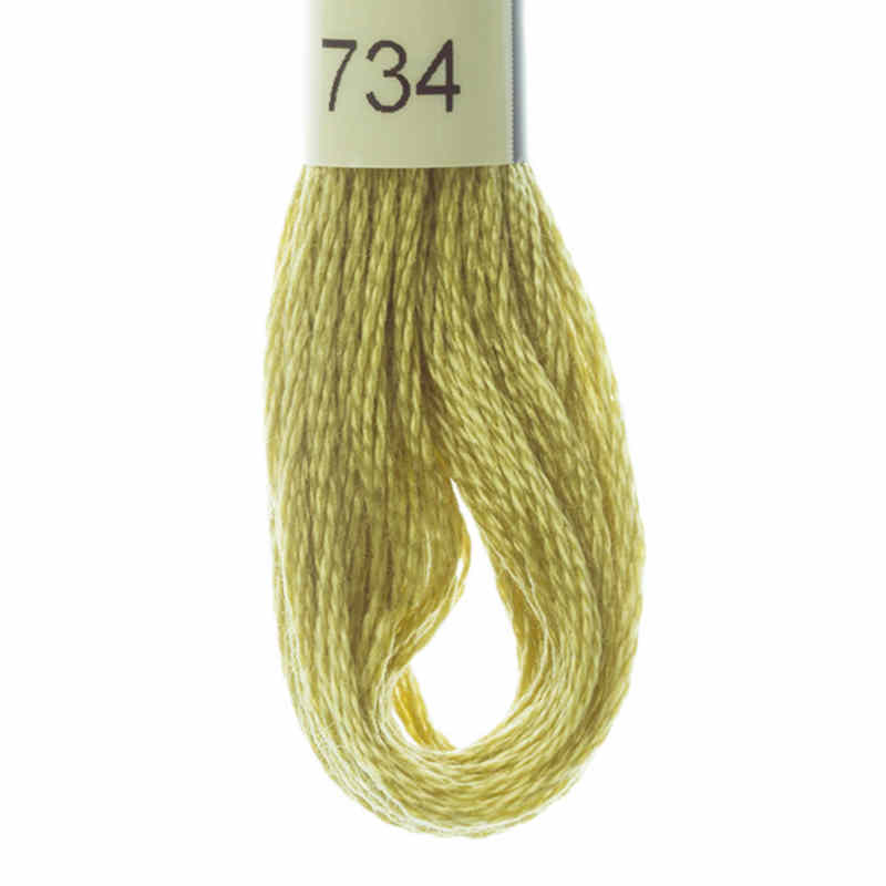 DMC moulinégarn - farvekort 5