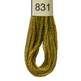 DMC moulinégarn - farvekort 5
