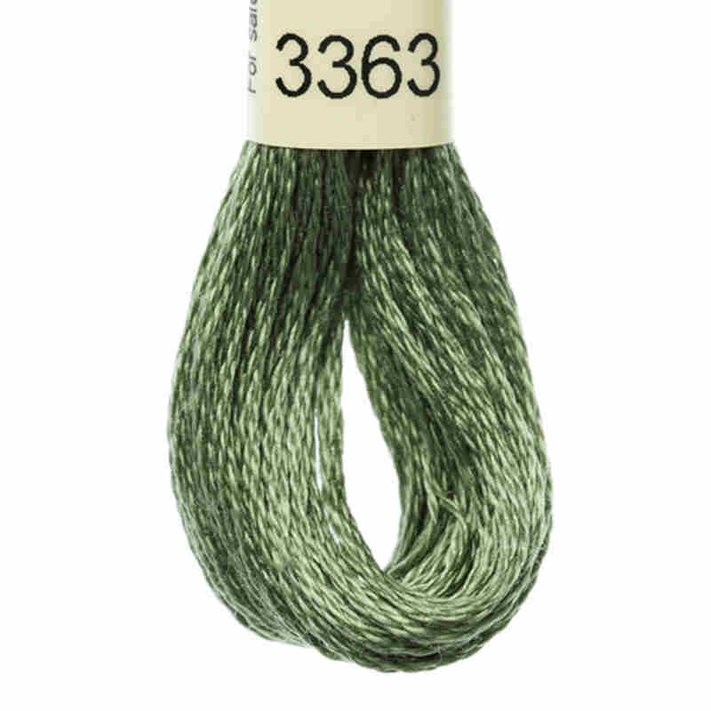 DMC moulinégarn - farvekort 5
