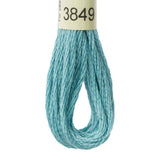 DMC moulinégarn  blågrøn farve 3849