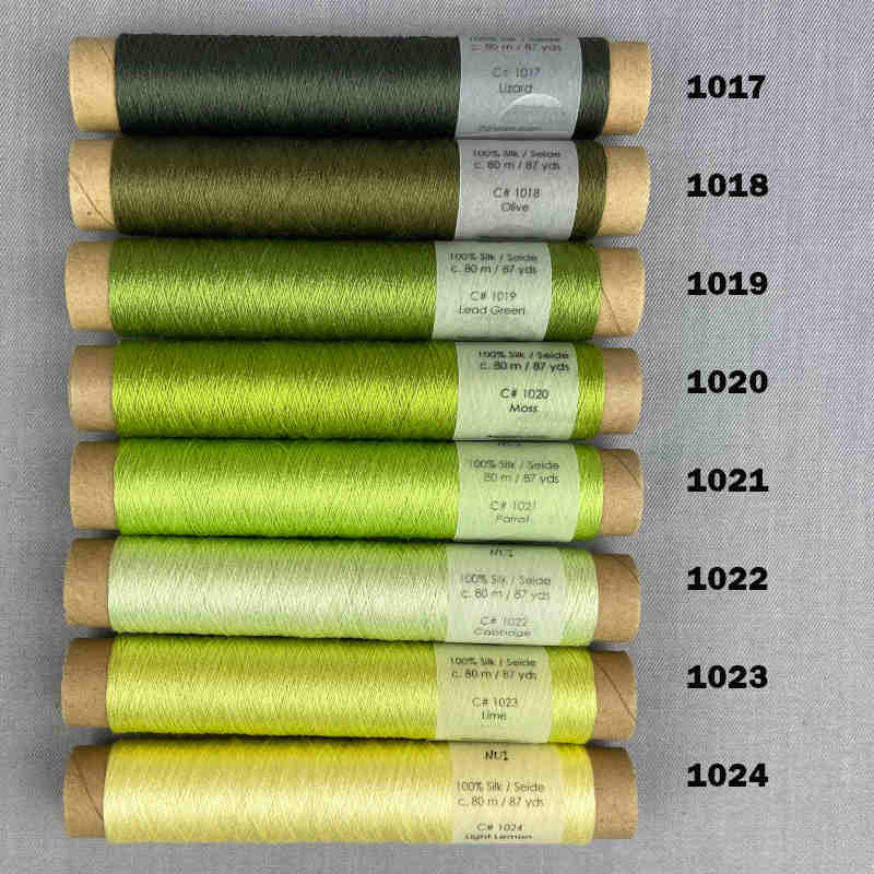 Ito Nui silke broderigarn | farvekort 3