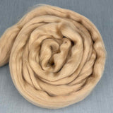 merinotops i farven camel