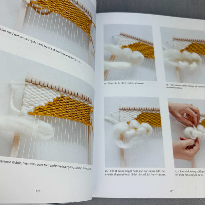 hvordan du væver med garn og uld