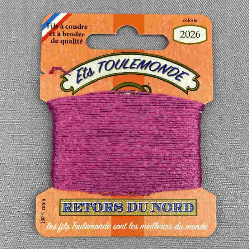 Broderigarn Retors Du Nord fra Ets Toulemonde