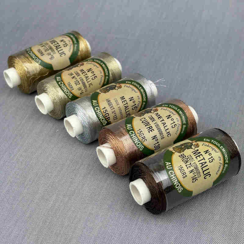 Fil Au Chinois metallic broderigarn