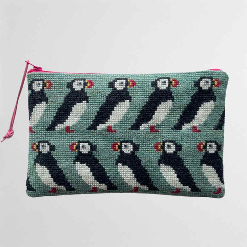 Baldyre clutch med søpapegøjer