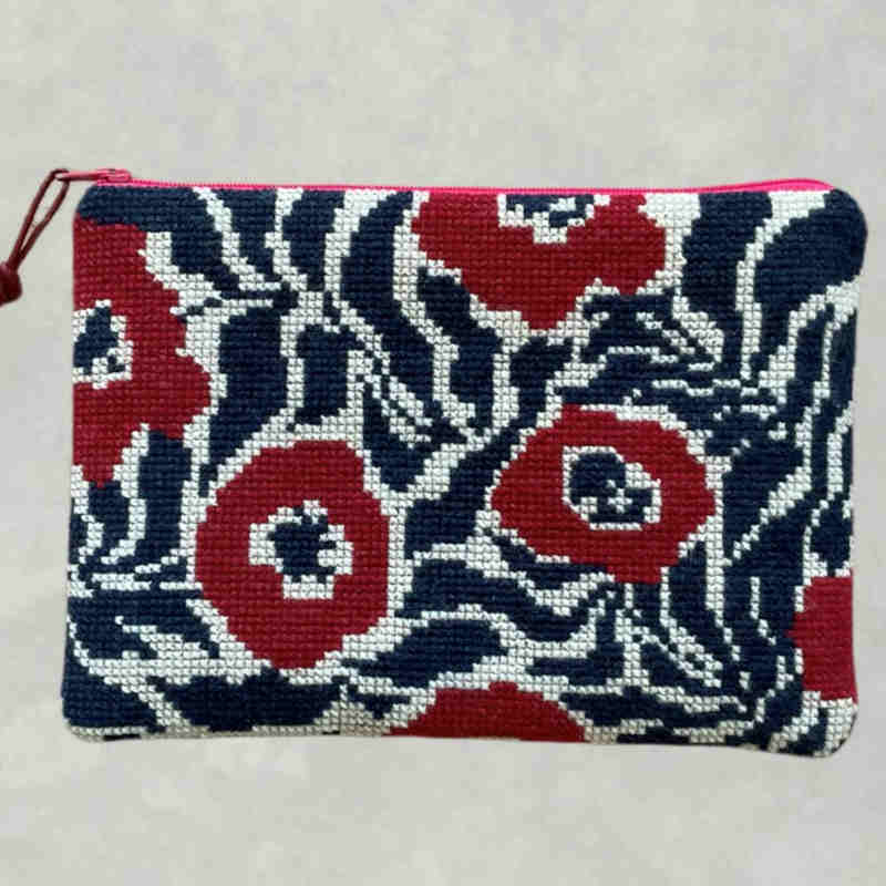 baldyre clutch valmuer - broderikit