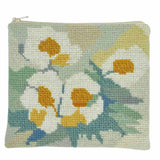 Fru zippe broderi - Høstanemoner - pung