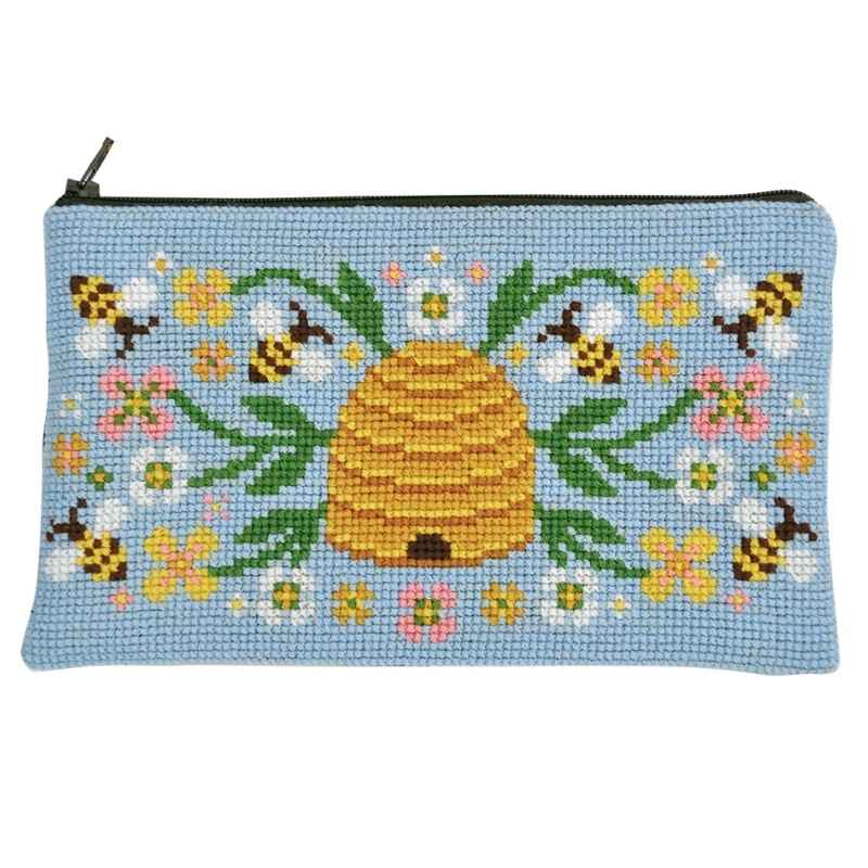 fru zippe broderikit honey