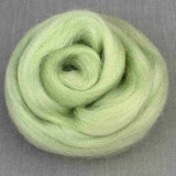 corriedale uld fibre lys grøn