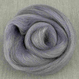 corriedale uldfibre i farven shabby grey