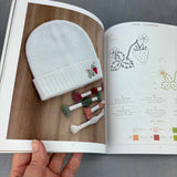 Jordbær - broderi på hue