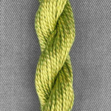 broderigarn i lys grøn
