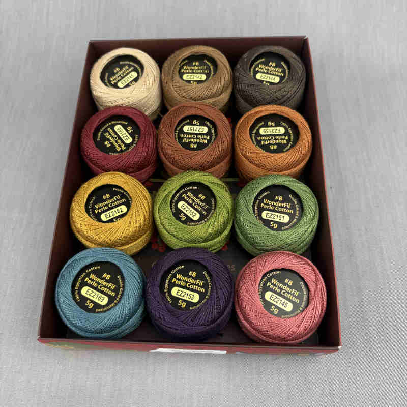 Perlegarn Eleganza 8 collection box