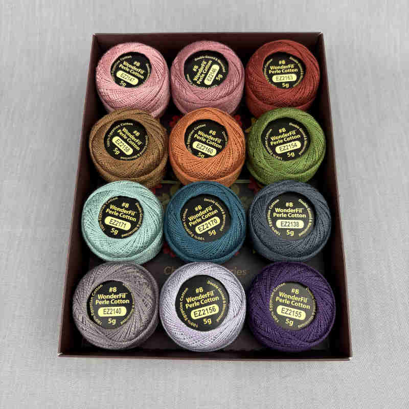 Perlegarn Eleganza 8 collection box