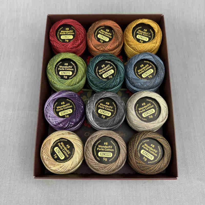 Perlegarn Eleganza 8 collection box