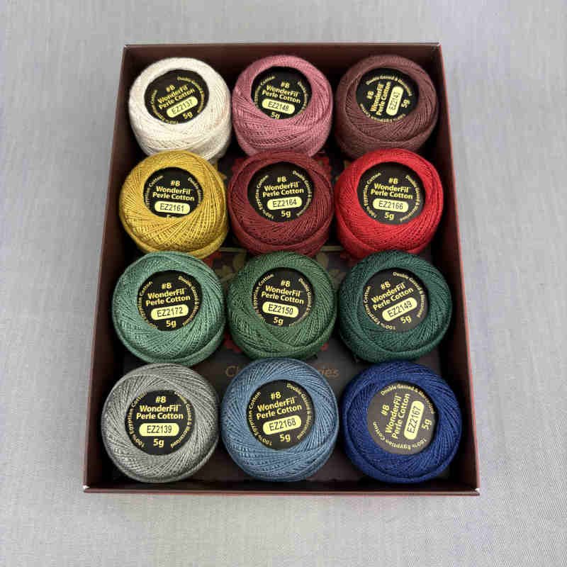 Perlegarn Eleganza 8 collection box