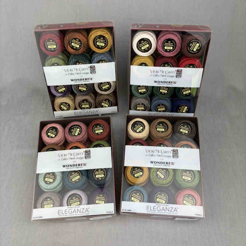 Perlegarn Eleganza 8 collection box