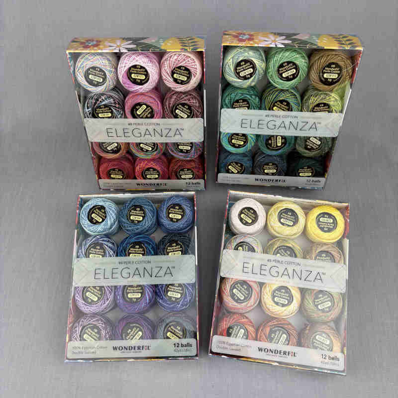 Perlegarn Eleganza 8 collection box