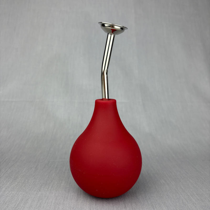 Bordeauxfarvet bruser til vådfiltning