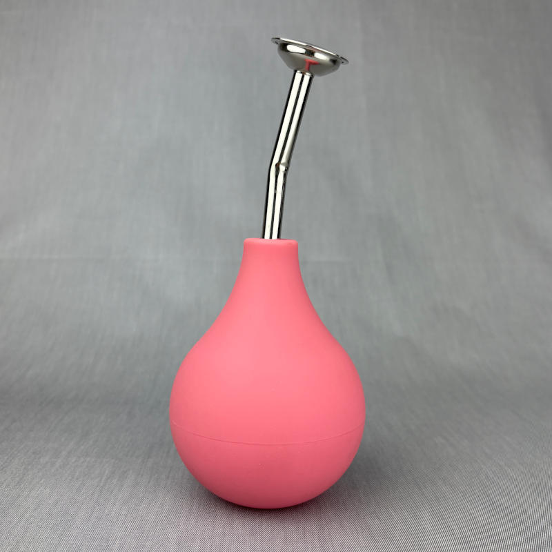 Pinkfarvet filtebruser