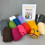 kit til filtet bold i 10 farver