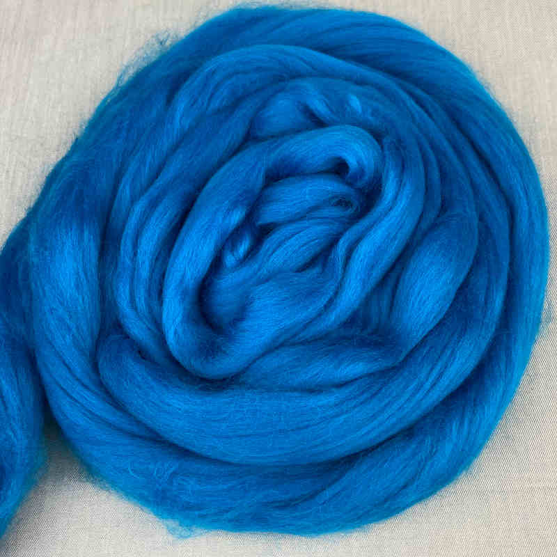 Cobalt Merinould ensfarvet