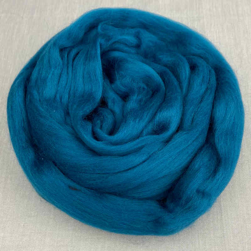merinould farve teal