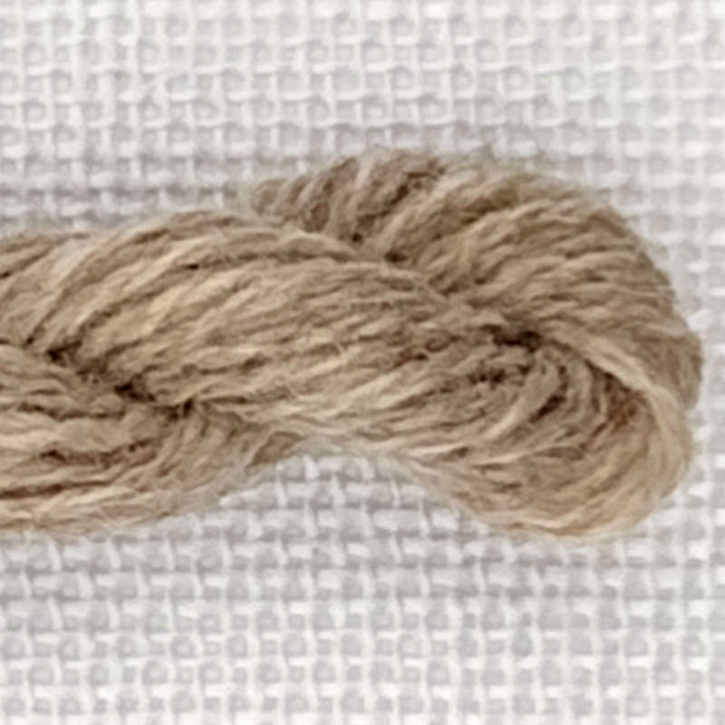 Uldgarn til broderi farve garlic