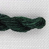 broderigarn i uld farve emerald