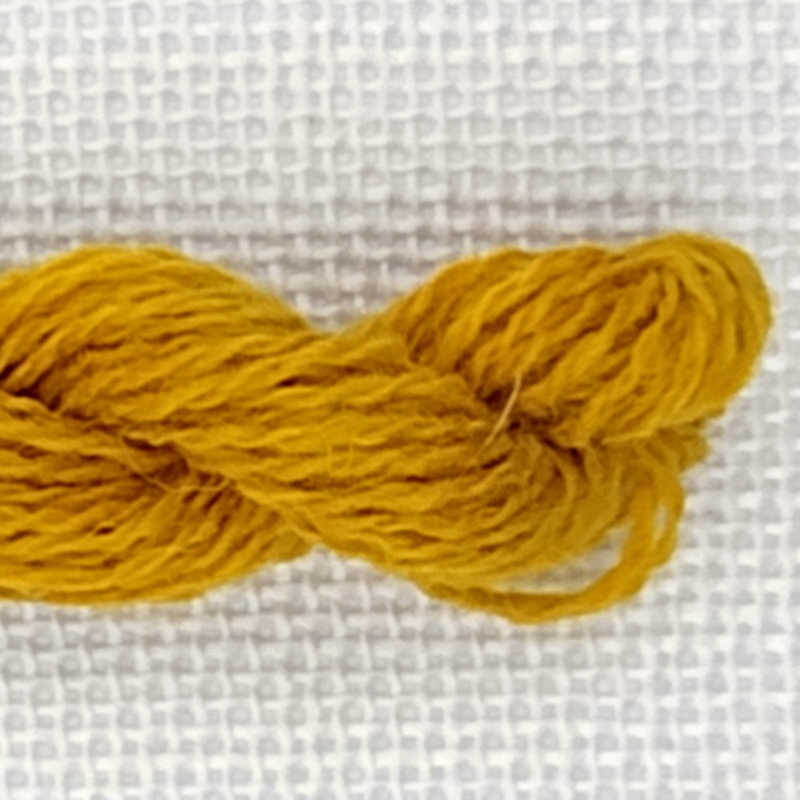 ooe uldgarn til broderi farve gold