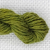 broderigarn i uld farve grass