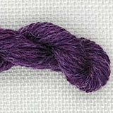 broderigarn i uld farve plum