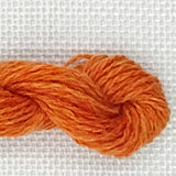 ooe uldgarn til broderi farve orange 