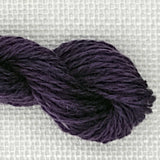 broderigarn i uld farve aubergine