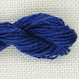 broderigarn i uld farve royal