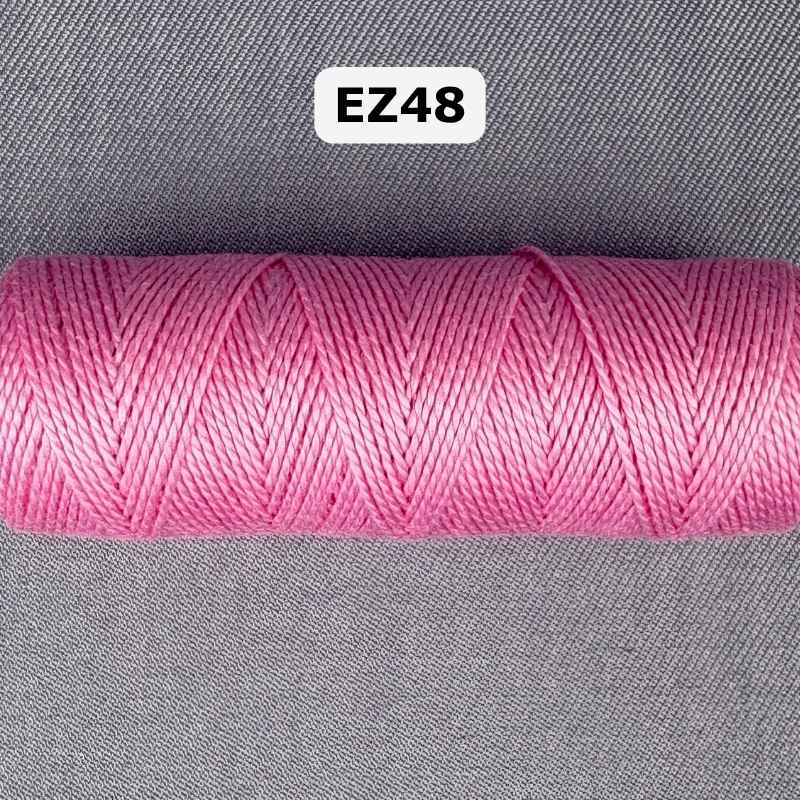 pink perlegarn no 8
