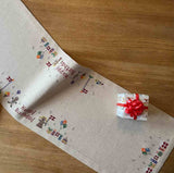 Fødselsdags bordløber fra Pomp Stitch med motiver