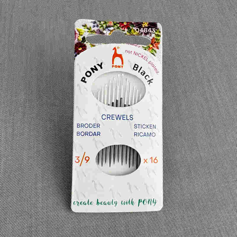 Pony Black broderinåle