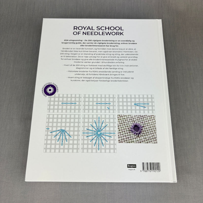 RSN stingsamling - bogens bagside